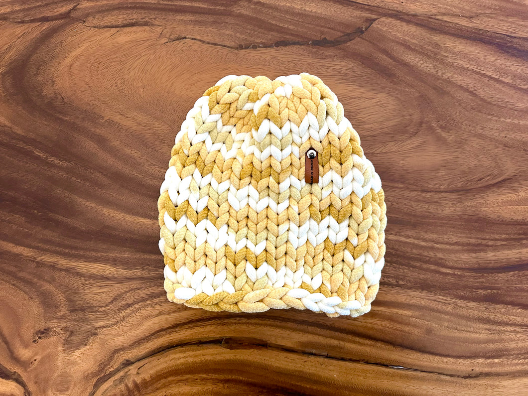 CHUNKY LATTE BEANIE