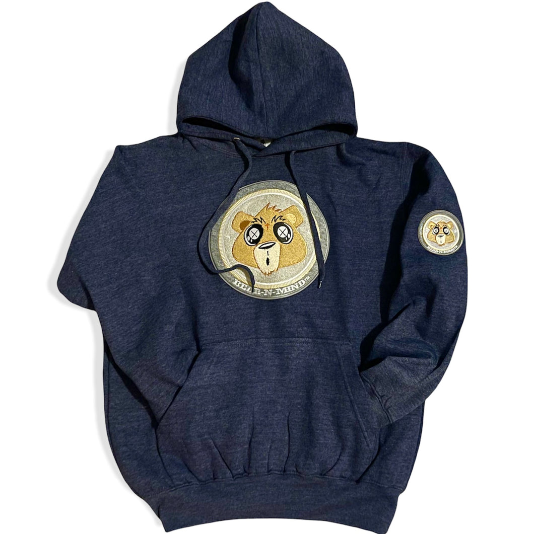 EXCLUSIVE NAVY CHENILLE BEAR